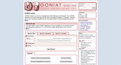 Desktop Screenshot of goniat.org