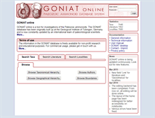 Tablet Screenshot of goniat.org
